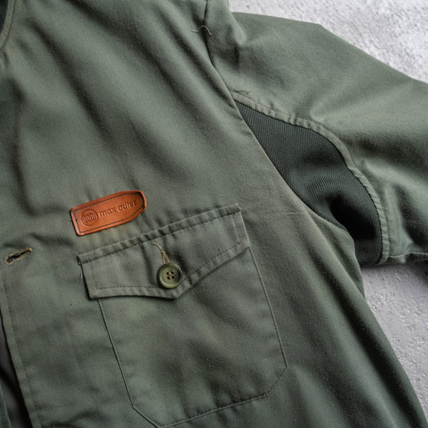 around 1980s Italy light green hunting blouson