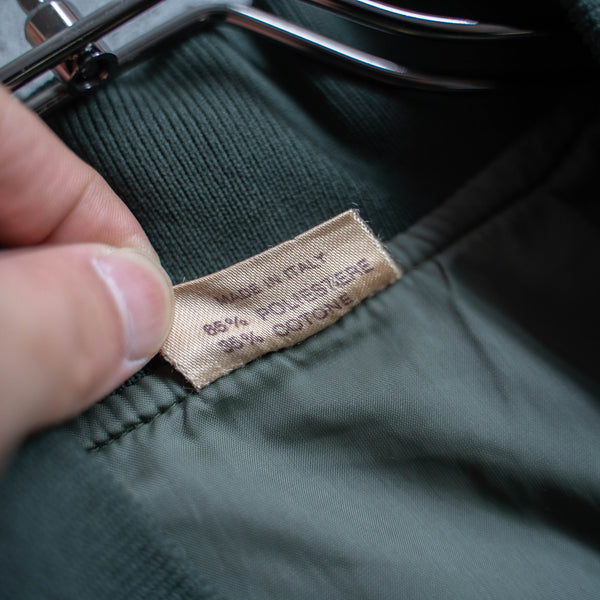 around 1980s Italy light green hunting blouson