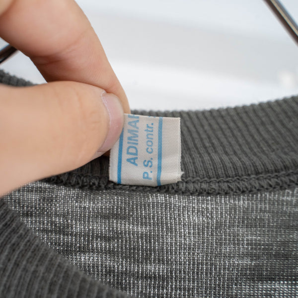 1970-80s Europe military olive green summer knit tops 'dead stock'