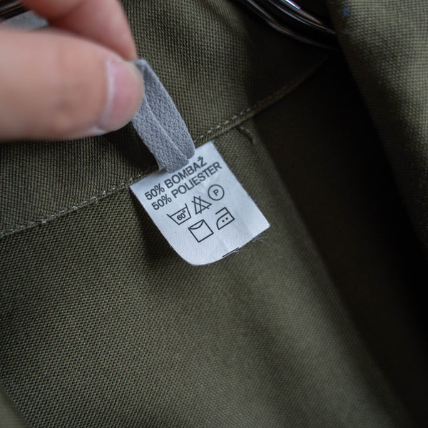 around 1980s Europe olive work smock 'mint condition'