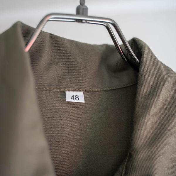 1980-90s Europe green hunting short jacket 'dead stock'
