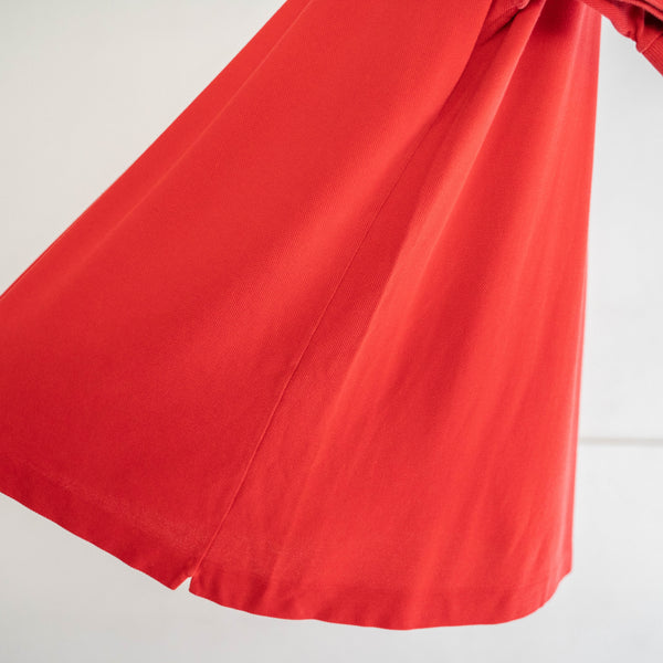 1970-80s LACOSTE red color polo shirt 'made in France'