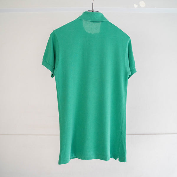 1970-80s LACOSTE green color polo shirt 'made in France'