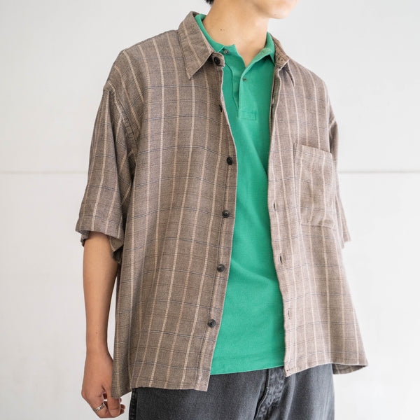 1970-80s LACOSTE green color polo shirt 'made in France'