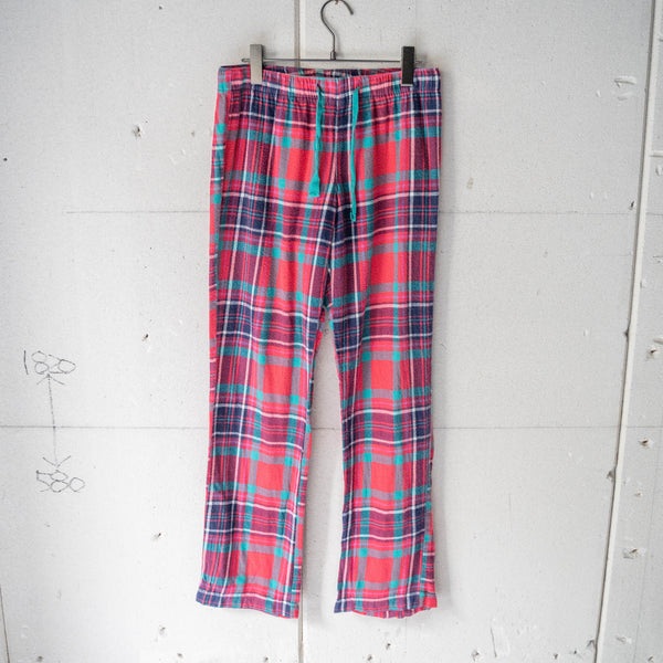 2000s OLDNAVY mulch color tartan checked pajama pants