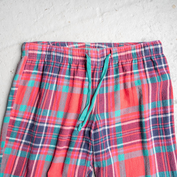 2000s OLDNAVY mulch color tartan checked pajama pants