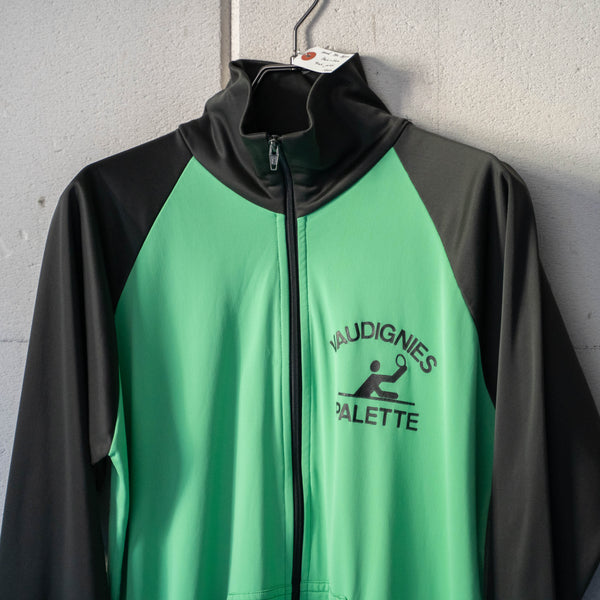 around 1980s Belgium black × green track jacket