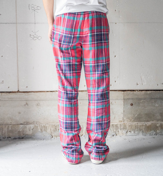 2000s OLDNAVY mulch color tartan checked pajama pants