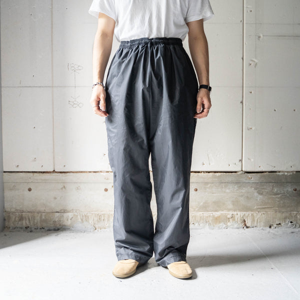 1990s 'Reebok' black color design nylon pants