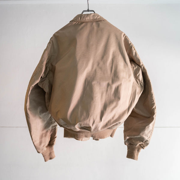 2000s US military beige color CWU-36/P flight jacket