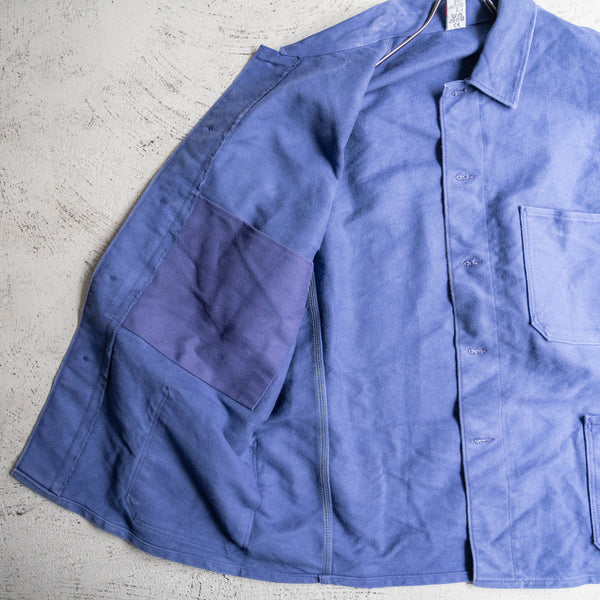 around 1970s Germany blue elephant skin work jacket