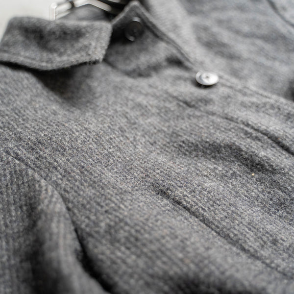 1950-60s France gray wool work jacket