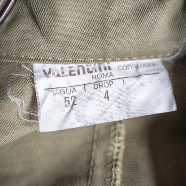1970-80s Italian military 2 pockets short jacket