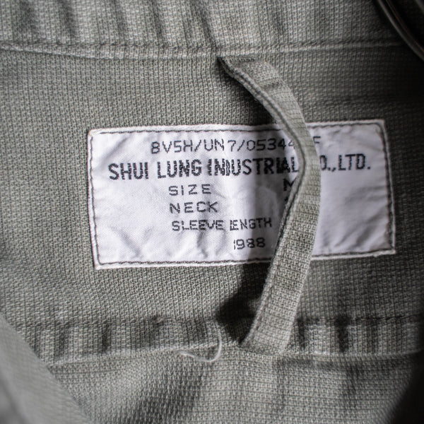 1980s British military pull over shirt -hong kong made-