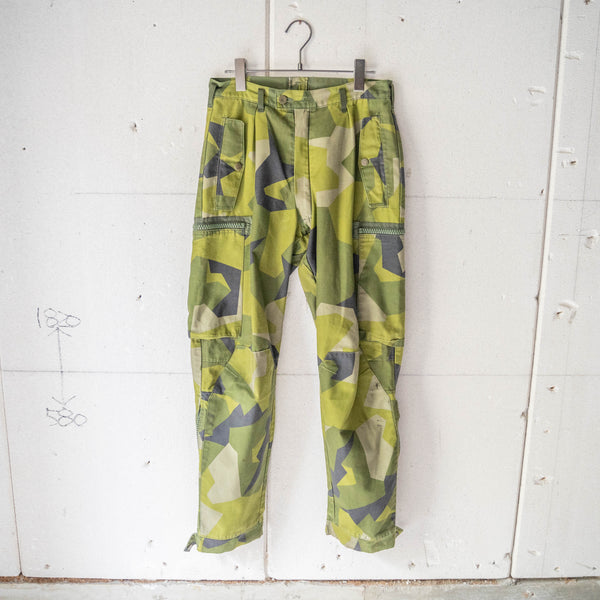 Swedish military M90 scadinavian camo cargo pants