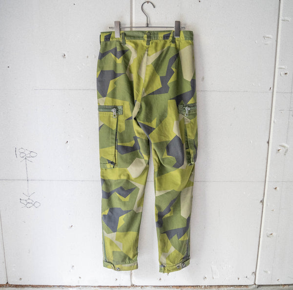 Swedish military M90 scadinavian camo cargo pants