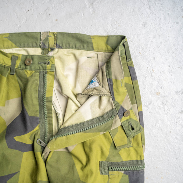 Swedish military M90 scadinavian camo cargo pants