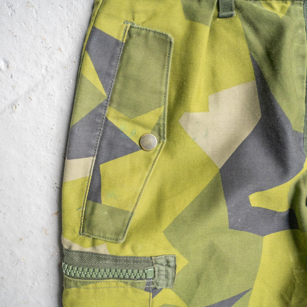 Swedish military M90 scadinavian camo cargo pants