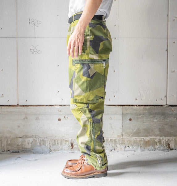 Swedish military M90 scadinavian camo cargo pants