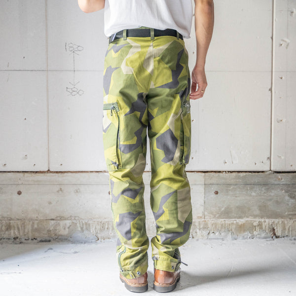 Swedish military M90 scadinavian camo cargo pants