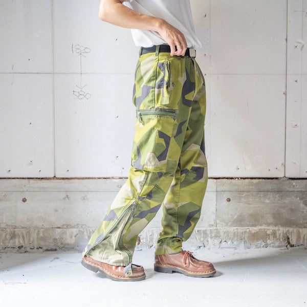 Swedish military M90 scadinavian camo cargo pants