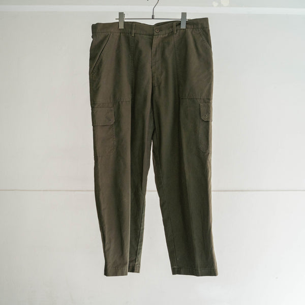 1990-00s Italy military-sampling cargo pants 'dead stock'