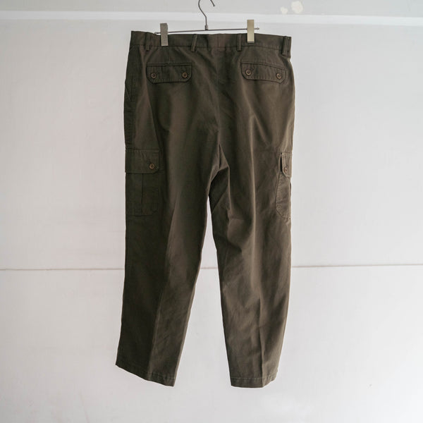 1990-00s Italy military-sampling cargo pants 'dead stock'