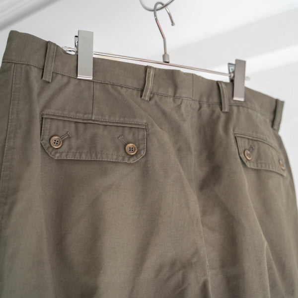 1990-00s Italy military-sampling cargo pants 'dead stock'