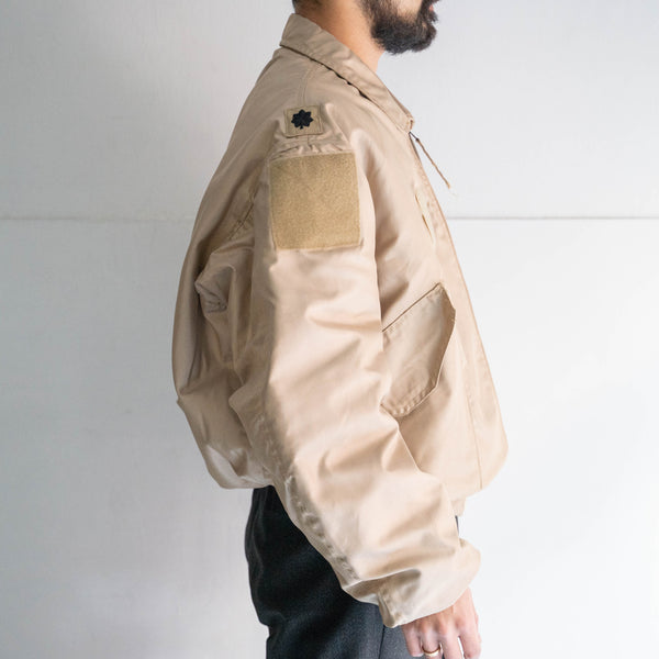 2000s US military beige color CWU-36/P flight jacket