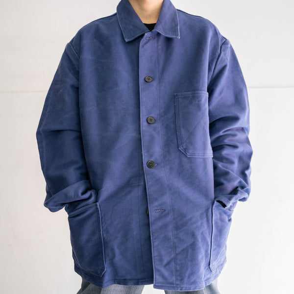 around 1970s Germany blue elephant skin work jacket