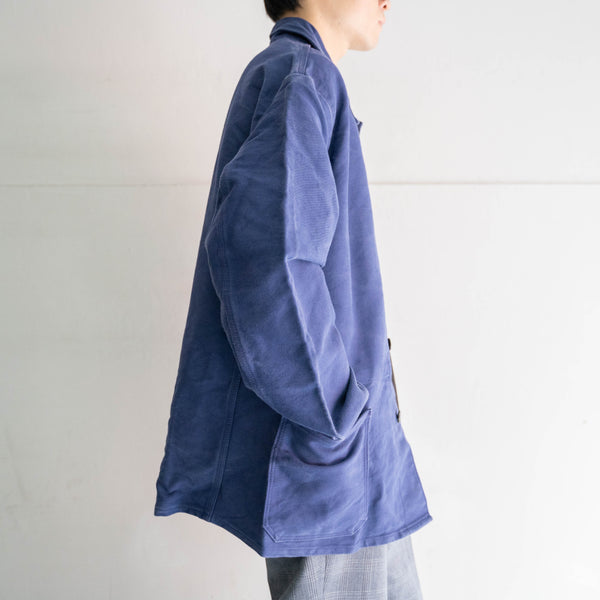around 1970s Germany blue elephant skin work jacket