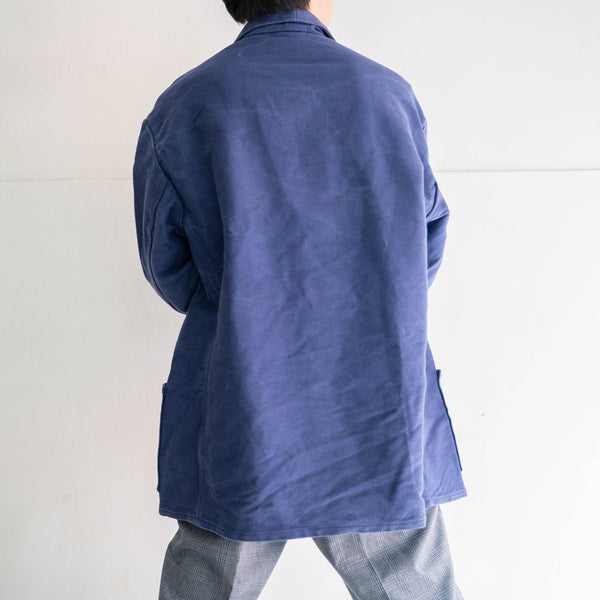 around 1970s Germany blue elephant skin work jacket