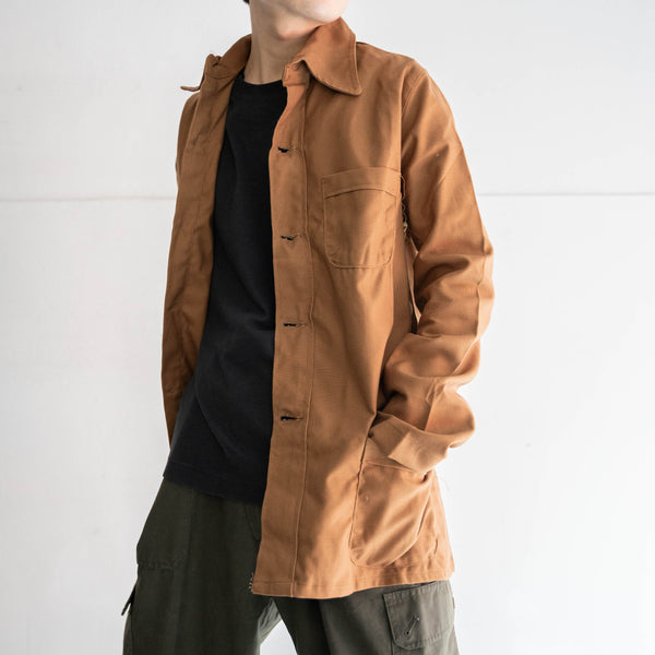 1960s Europe brown cotton work jacket ‘dead stock’
