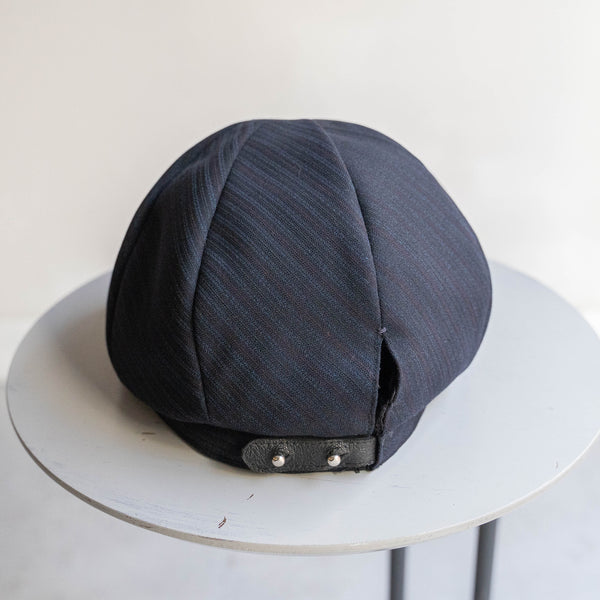 '1970s Japan vintage remake' 8 panel casquette -with adjuster- 'multi stripe'