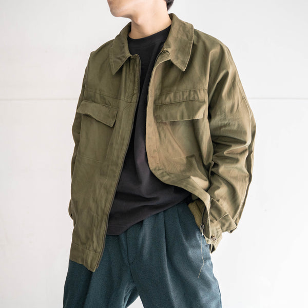 1970-80s Italian military 2 pockets short jacket