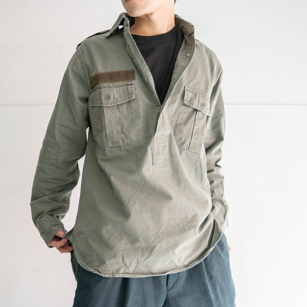 1980s British military pull over shirt -hong kong made-