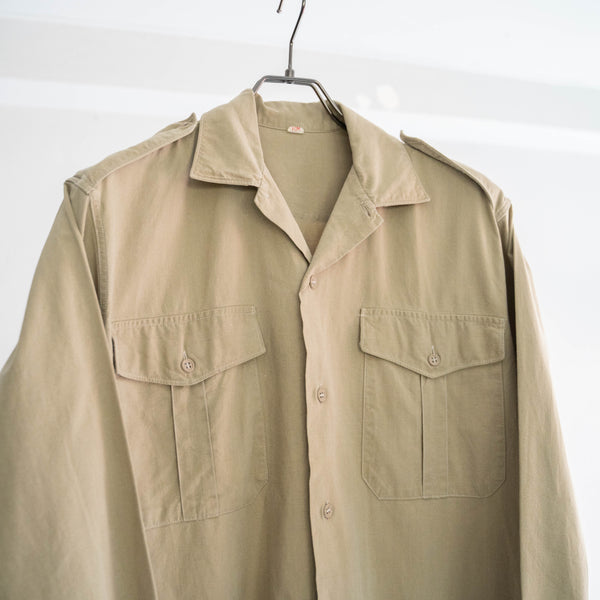 around 1950s French military M47 field shirt