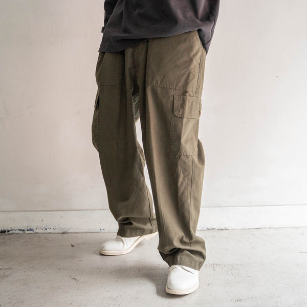 1990-00s Italy military-sampling cargo pants 'dead stock'