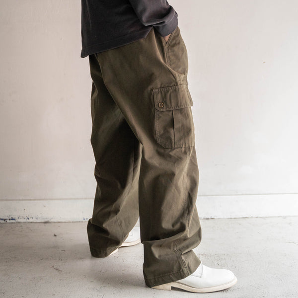 1990-00s Italy military-sampling cargo pants 'dead stock'
