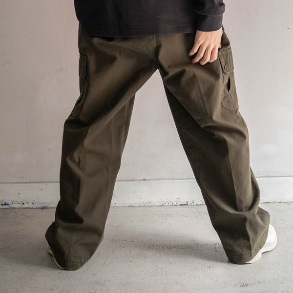 1990-00s Italy military-sampling cargo pants 'dead stock'
