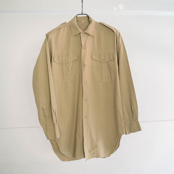 around 1950s French military M47 field shirt