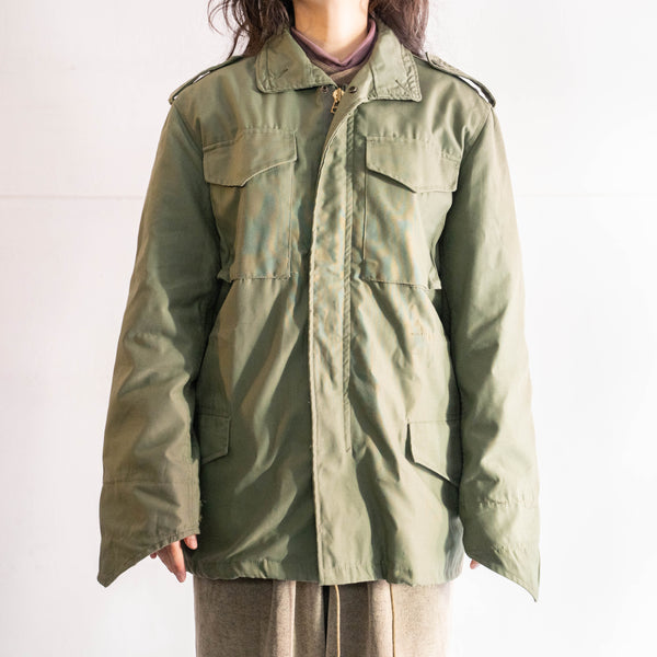 around 1980s US military M-65 cold weather field jacket -with liner- 'civilian type'