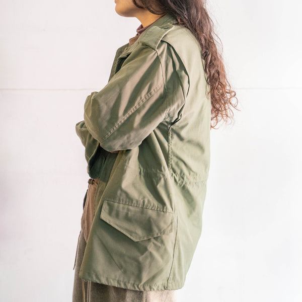 around 1980s US military M-65 cold weather field jacket -with liner- 'civilian type'