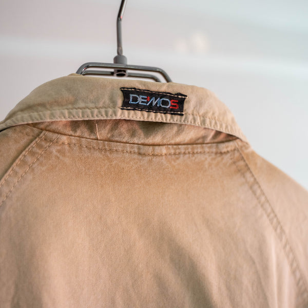 1970-80s cotton × corduroy short coat -super fade-