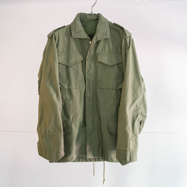 around 1980s US military M-65 cold weather field jacket -with liner- 'civilian type'