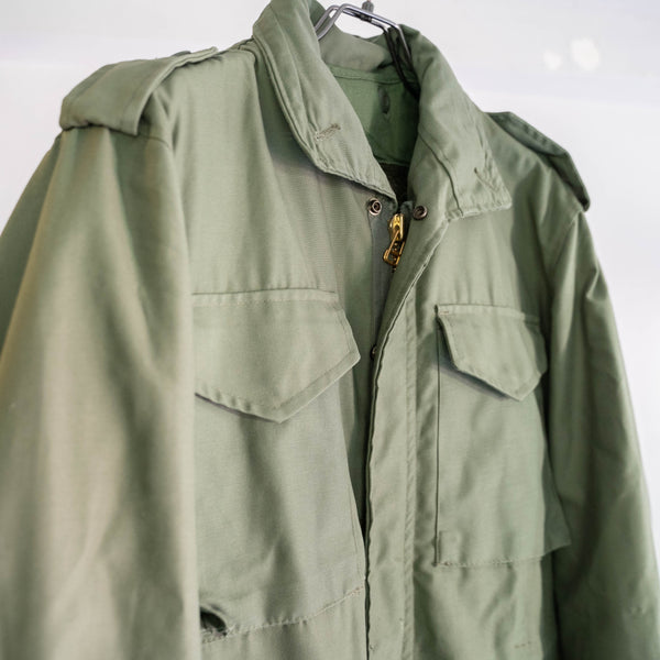 around 1980s US military M-65 cold weather field jacket -with liner- 'civilian type'