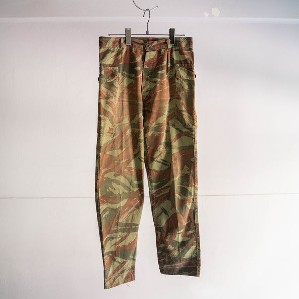 around 1960s French iizard camo pants -civilian model-