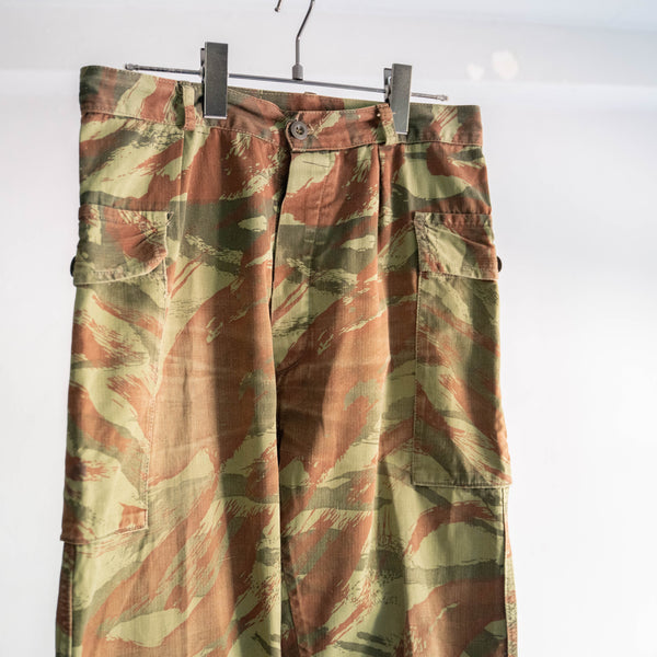 around 1960s French iizard camo pants -civilian model-