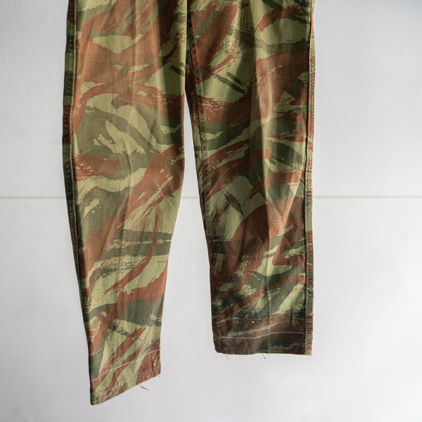 around 1960s French iizard camo pants -civilian model-