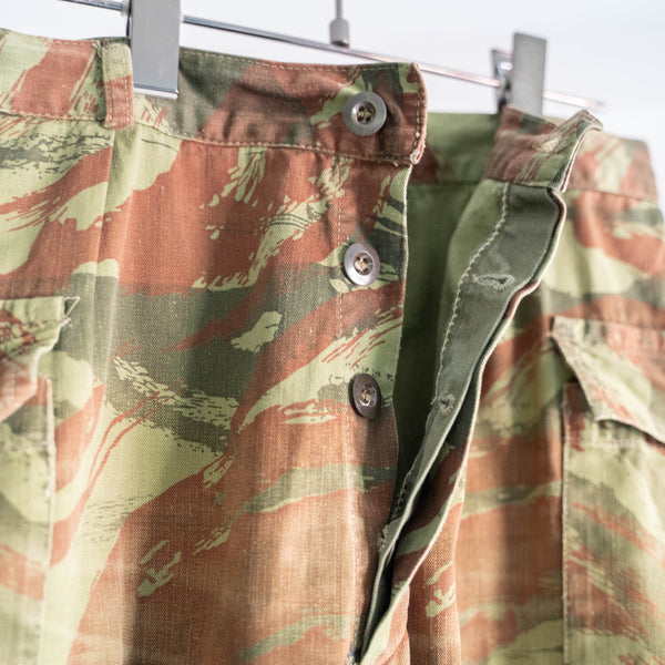 around 1960s French iizard camo pants -civilian model-